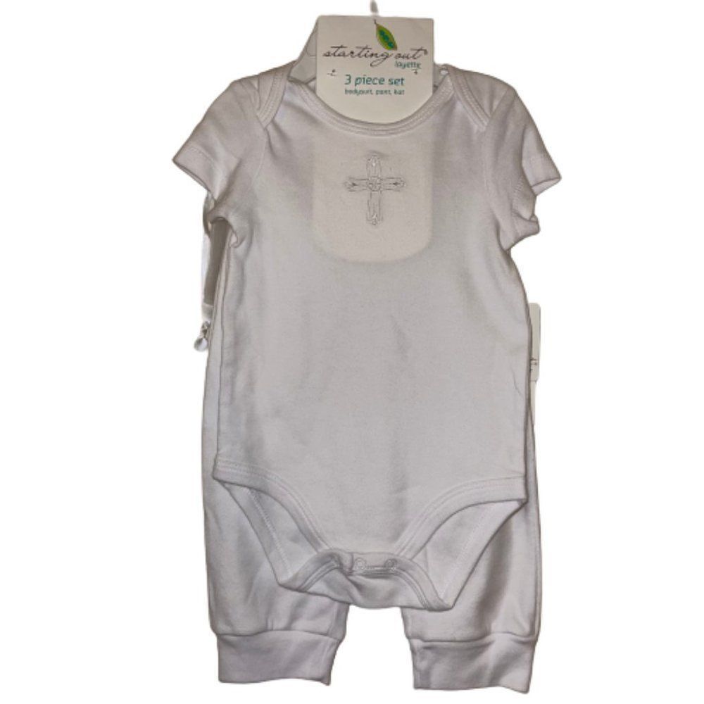 🆕Starting Out Layette 3 pc set size 9 months